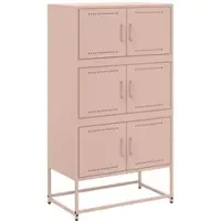 Helloshop26 - Buffet Sideboard Kommode Kleiderschrank Aufbewahrungsm√∂bel Organizer für Küche Wohnzimmer Lounge 68,5 x 38,5 x 123,5 02_0036210