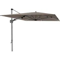Doppler Knirps, Sonnenschirm / Ampelschirm "Hyperion Prestige 330 x 240", cacao, 330 x 240 cm