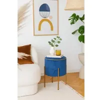 Möbel Direkt Online Sitzpouf Daysi blau