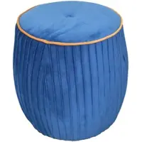Möbel Direkt Online Sitzpouf Fabienne blau