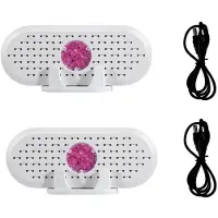 Wella 2 STK. Kleine Luftentfeuchter für Schränke, -Absorber, Tragbarer Luftentfeuchter für Den Innenbereich für Geschlossene Räume, Schränke und