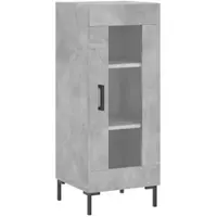 Helloshop26 - Buffet Sideboard Kommode Schrank Aufbewahrungseinheit Organizer für Küche Wohnzimmer Lounge 34,5 x 34 x 90 cm 02_0031905