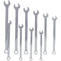 Ks Tools 519.0660, 10,11,12,13,14,15,16,17,18,19 mm, Chrom-Vanadium-Stahl, 10 Stück(e)
