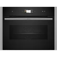 NEFF Dampfbackofen "C24FS31N0", Energieeffizienz: A+, grau (silberfarben), B:59,6cm H:45,5cm T:54,8cm, Backöfen, Dampfbackofen