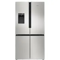 Siemens iQ500 KF96IAPEA, Freistehend, Gebürsteter Stahl, Glas, 574 l, SN-T, C