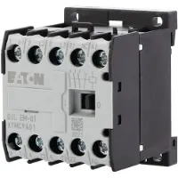 Eaton Leistungsschütz AC-3/400V:4kW 3p DC DILEM-01-G(24VDC)