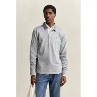Gant Poloshirt Reg Chambray Heavy Rugger Herren Grey Melange 25-XS