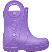 Crocs Handle It Gummistiefel, Purple Pulse, 32-33, Kindergummistiefel, Kinderstiefel, Gummistiefel kinder, Kids