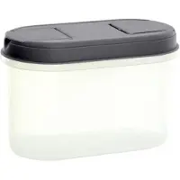 PLAST TEAM Trockenvorratsdose Margerit, 1,1 Liter, grau