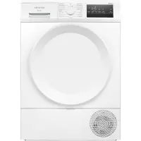 Siemens iQ300 WT43HV04, Freistehend, Frontlader, Kondensation, Weiß, Drehregler, Berührung, Rechts
