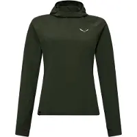 Salewa - Women's Puez Sun Hoodie - Fleecepullover Gr 40 oliv