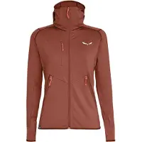 Salewa - Leichter Stretch-Fleece mit Polarlite Reißverschluss &ndash; Damen / Frau &ndash; Agner Hybrid PL DST W FZ Hoody - Agner Hybrid PL DST W FZ