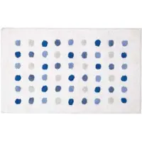 Homescapes BADEMATTE Punkte 50/80 cm, Baumwolle