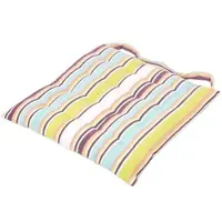 Homescapes STUHLKISSEN Osaka bunt gestreift 40/40/5 cm