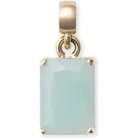 Daniel Wellington - Charming gold-plated pendant with amazonite Charms DW00401473