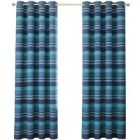 Homescapes ÖSENVORHANG Morocco blickdicht 2er-Set, 167/182 cm