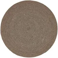 Homescapes TEPPICH Melange geflochten rund 150 cm