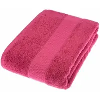 Homescapes BADETUCH Essential himbeere 100/150 cm