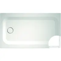 Bette BetteUltra Rechteck-Duschwanne mit Minimum-Wannenträger, 1300x750x35mm, GlasurPlus, 5785-016PLUS,T1