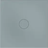 Bette BetteAir Duschfliese mit Minimum-Träger und BetteAntirutsch Pro, 1000x1000mm, 7352-412AE,T2, Farbe: Quartz matt