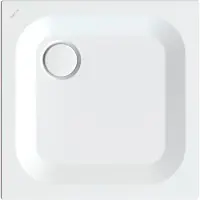 Bette BetteUltra Rechteck-Duschwanne mit Minimum-Wannenträger, 700x700x25mm, GlasurPlus, 5719-004PLUS,T1