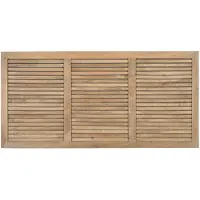 GINER Y COLOMER Kopfteil „Venecia“ aus Mangoholz, 80 cm hoch x 165 cm lang x 3,7 cm tief