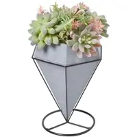 Homescapes KUNSTPFLANZEN Sukkulenten-Arrangement im Deko-Topf, 31 cm