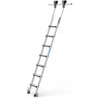 Zarges Comfortstep Trec LH - LM-Stufen-Regalleiter 7 Stufen