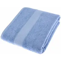 Homescapes SAUNATUCH Essential hellblau 100/180 cm