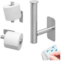 Bremermann Toilettenpapierhalter 2in1 ca. 4,5 x 17 x 9 cm (B/H/T) | Gr.: onesize