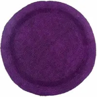 Homescapes BADEMATTE 80 cm rund, 100% Baumwolle, wendbar