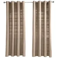 Homescapes ÖSENVORHANG Rajput blickdicht 2er-Set, 167/228 cm