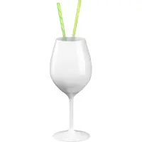 SANTEX Weinglas - weiser Kunststoff - 510 ml - unzerbrechlich - Wein