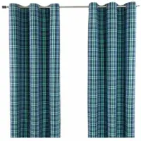 Homescapes ÖSENVORHANG Schottenkaro Blackwatch blickdicht 2er-Set, 137/182 cm
