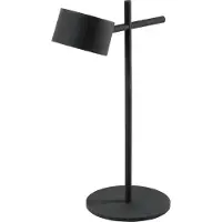 Osram LED Tischlampe Decor Kyoto, dimmbar, schwarz, für Wohn- / Esszimmer, Aluminium, Modern, LED Tischlampe