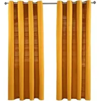 Homescapes ÖSENVORHANG Rajput blickdicht 2er-Set, 167/228 cm
