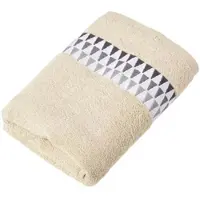 Homescapes HANDTUCH Geometric beige