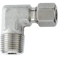 RIEGLER Winkel-Einschraubverschraubung, R 1/4 a., Rohr-Ø 6, ES 1.4571, 315bar