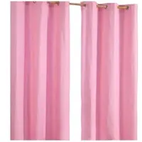 Homescapes ÖSENVORHANG blickdicht 2er-Set, 137/228 cm
