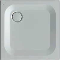 Bette BetteUltra Rechteck-Duschwanne mit Minimum-Wannenträger, 750x750x25mm, GlasurPlus, 5529-002PLUS,T1