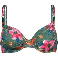LASCANA Bügel-Bikini-Top "Malia" mit tropischem Print