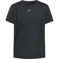Nike W NK ONE CLASSIC DF SS TOP BLACK/BLACK/HYPER PINK/WHITE
