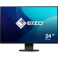 Eizo FlexScan EV2456-BK, 61,2 cm (24.1"), 1920 x 1200 Pixel, WUXGA, LED, 5 ms, Schwarz