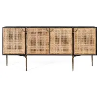 GINER Y COLOMER Sideboard aus Mangoholz der Marke Avenue, 87 cm x 185 cm x 40 cm