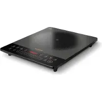 Philips 5000 series Vesuvio Induktionskochfeld, Schwarz, Grau, Arbeitsplatte, 29.5 cm, Zonen-Induktionskochfeld, Glaskeramik, 1 Zone(n)