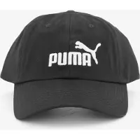 Puma Baseball Cap "ESS NO1 LOGO BB CAP", Damen, schwarz (schwarz), Twill, Baumwolle, unifarben, Caps Baseball Cap, sportlicher Stil, aus Baumwolle