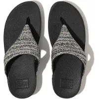Original Brands Sandalen Lulu Shimmerweave Toe-Post Damen Black Mix-Schuhgröße 39