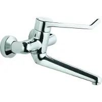 Ideal standard IDS EH-Wand-WT-Sicherheitsarmat CERAPLUS Ausl. 280mm Hebel 180mm n. absp. Anschl