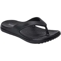 Holster Holster Offshore – Uni-Flip-Flops – Vegane EVA-Schaumstoff-Flip-Flops – Podologisch – Schwarz SCHWARZ 36