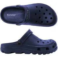 Original Brands HOLSTER Holster Sundrifter Vegan Clogs für Damen, MB BLAU 39